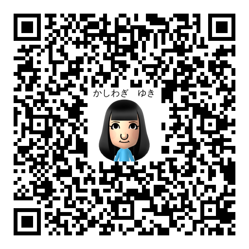 かしわぎ　ゆき Mii QR code