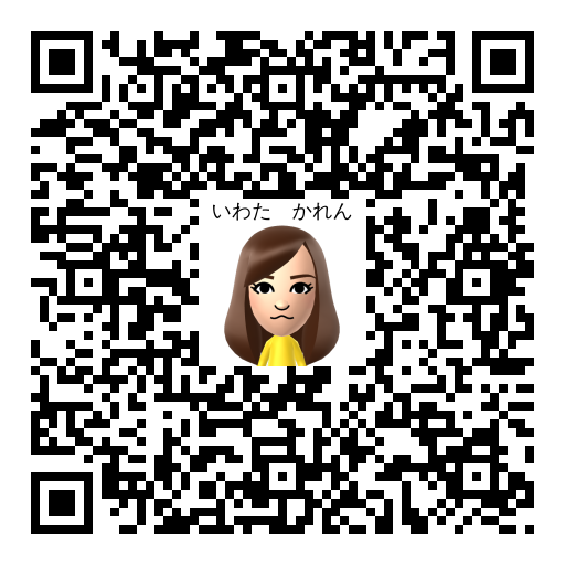 いわた　かれん Mii QR code