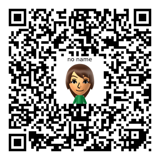 no name Mii QR code