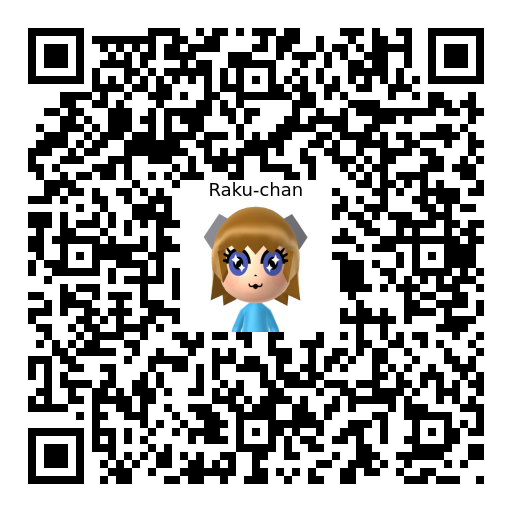 Raku-chan Mii QR code