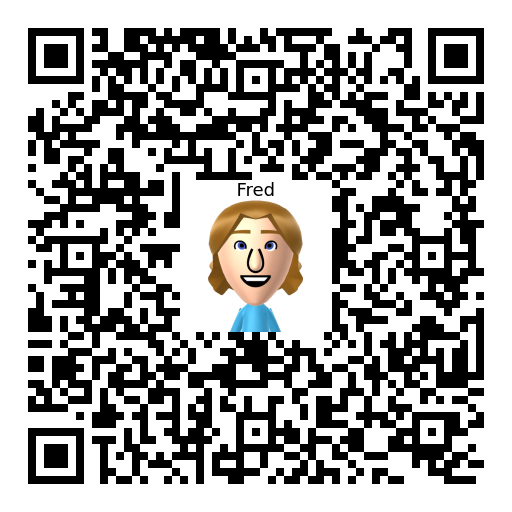Fred Mii QR code