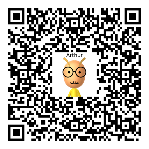 Arthur Mii QR code