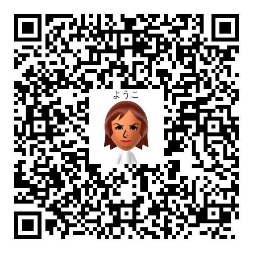 ようこ Mii QR code