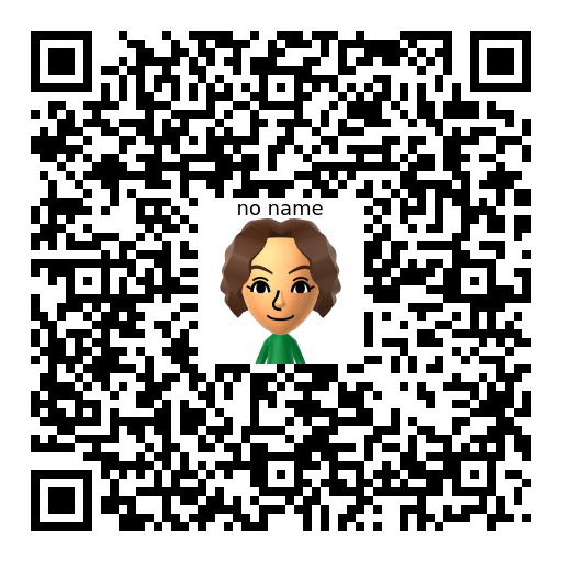 no name Mii QR code