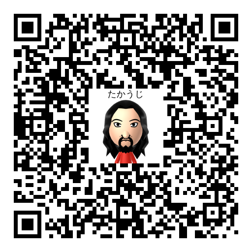 たかうじ Mii QR code