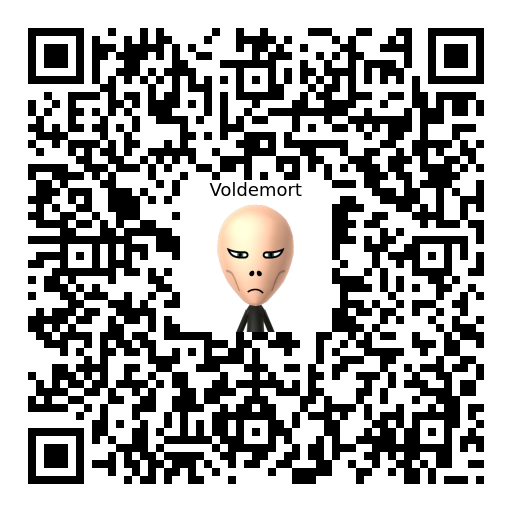 Voldemort Mii QR code