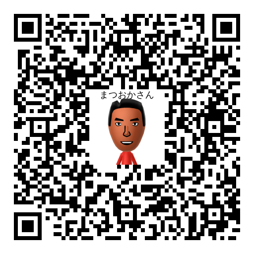 まつおかさん Mii QR code
