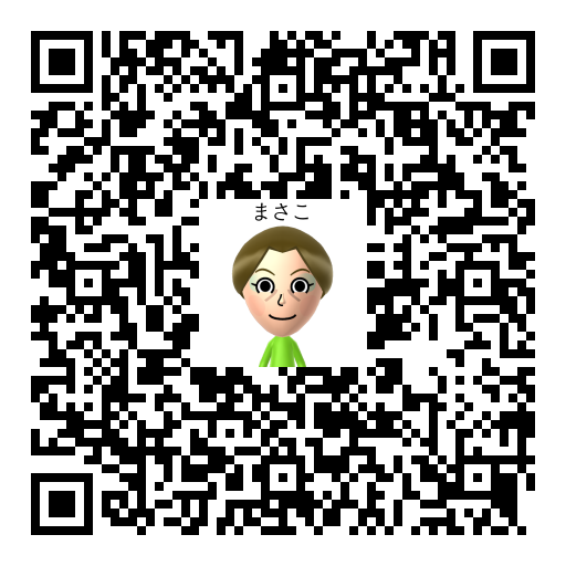 まさこ Mii QR code