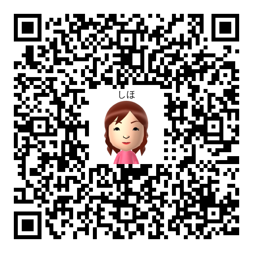 しほ Mii QR code
