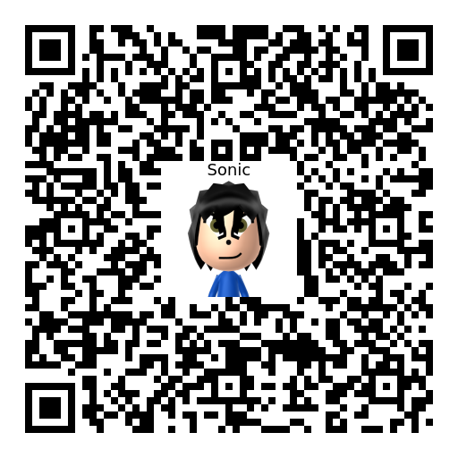 Sonic Mii QR code