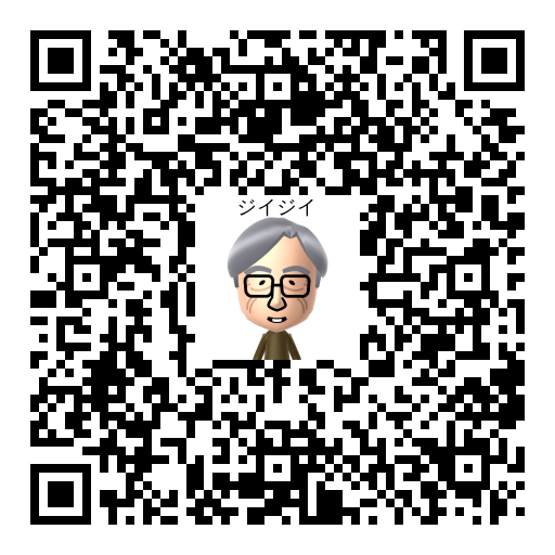 ジイジイ Mii QR code