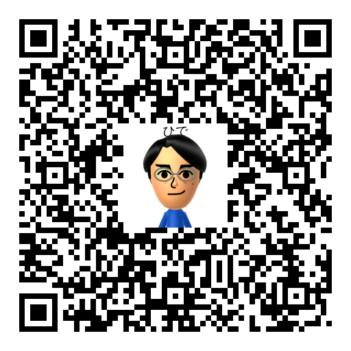 ひで Mii QR code