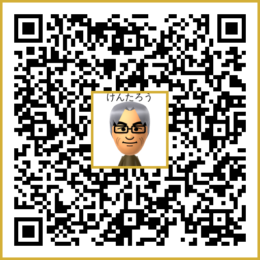 けんたろう Mii QR code