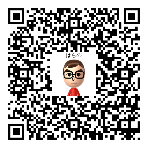 はらの Mii QR code
