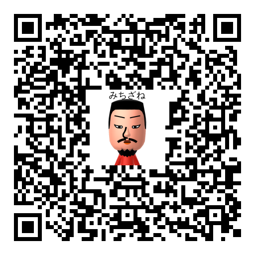 みちざね Mii QR code