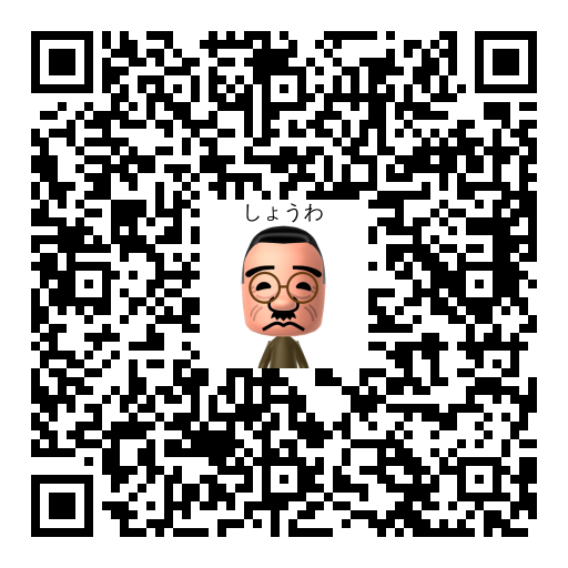 しょうわ Mii QR code