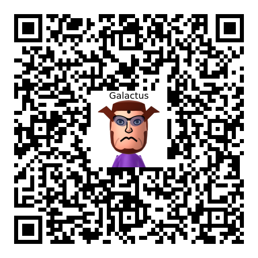Galactus Mii QR code