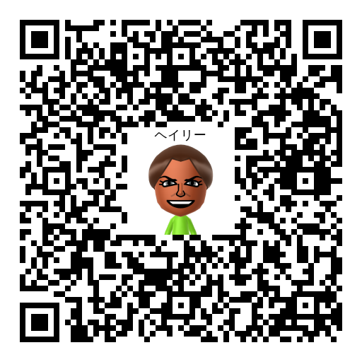 ヘイリー Mii QR code