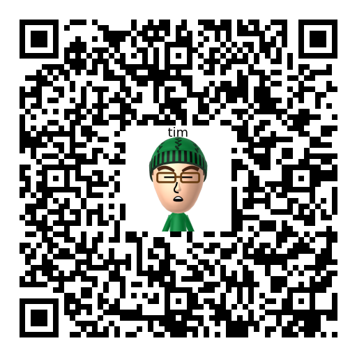 tim Mii QR code