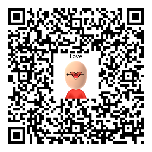 mii様へ♥ Love Mii QR Code & Download | MiiCharacters - InfiniMii