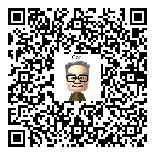 Carl Mii QR code