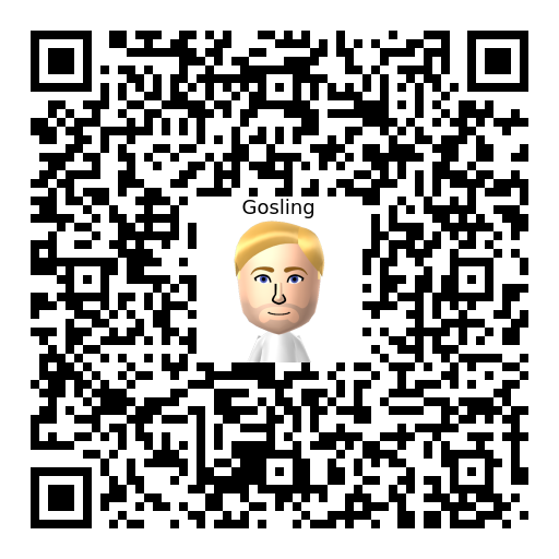 Gosling Mii QR code