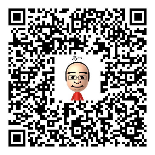 あべ Mii QR code