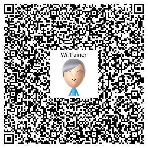 WiiTrainer Mii QR code