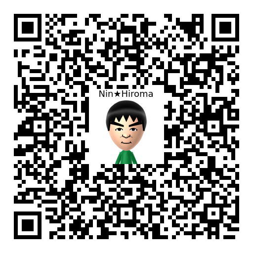 Nin★Hiroma Mii QR code