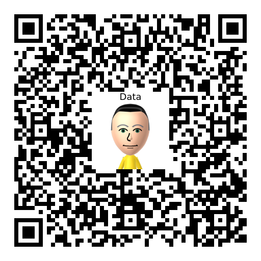 Data Mii QR code