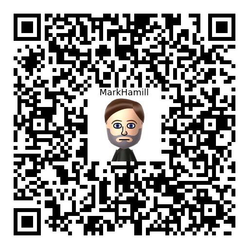 MarkHamill Mii QR code