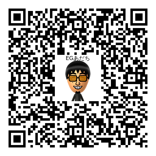 EGあだち Mii QR code