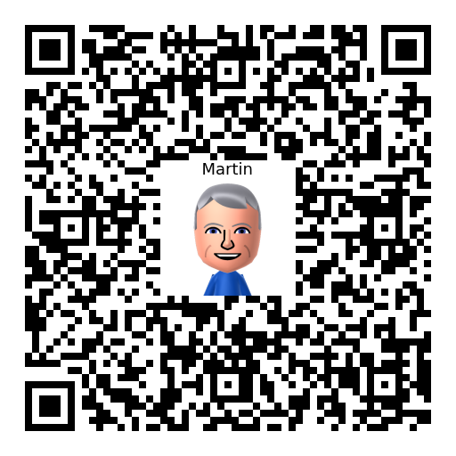 Martin Mii QR code