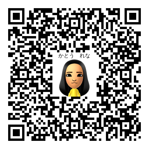 かとう　れな Mii QR code