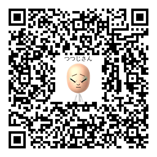 つつじさん Mii QR code