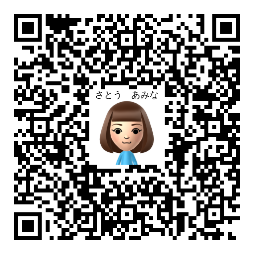 さとう　あみな Mii QR code
