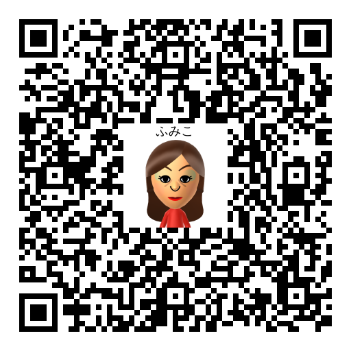 ふみこ Mii QR code