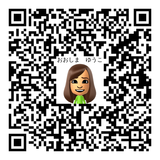 おおしま　ゆうこ Mii QR code
