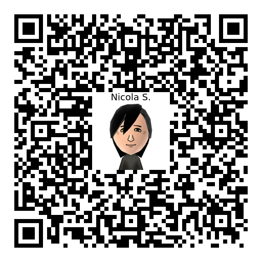 Nicola S. Mii QR Code & Download | MiiCharacters - InfiniMii