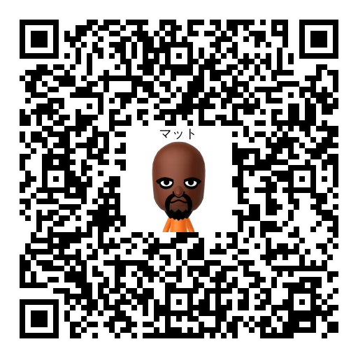 マット Mii QR code