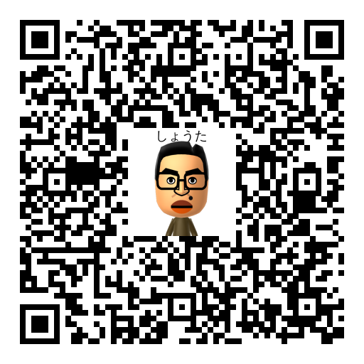 しょうた Mii QR code