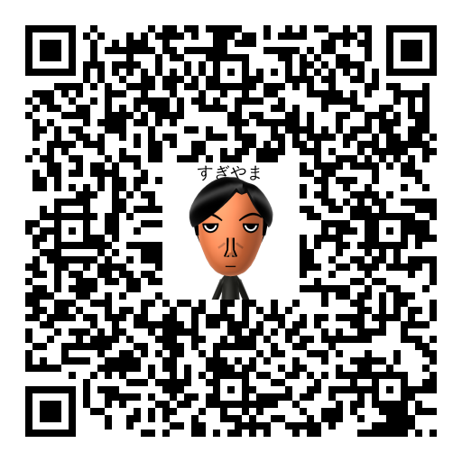 すぎやま Mii QR code