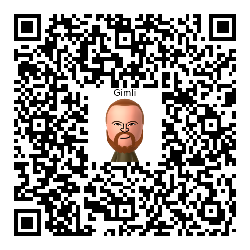 Gimli Mii QR code