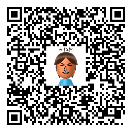 みねお Mii QR code