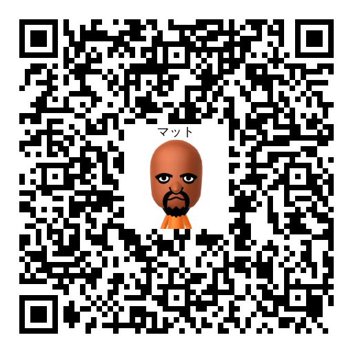 マット Mii QR code