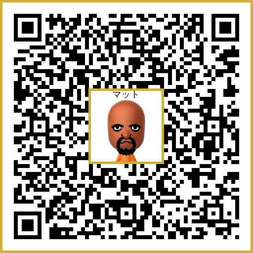マット Mii QR code