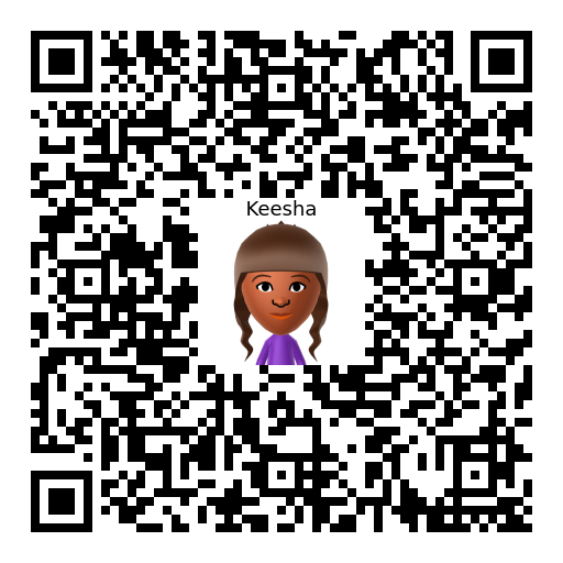Keesha Mii QR code