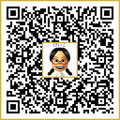 けいこ Mii QR code