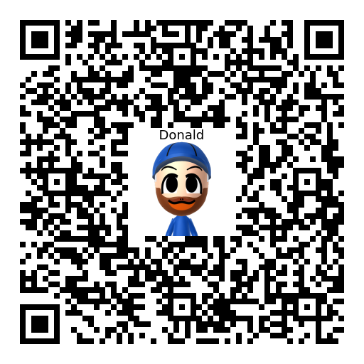Donald Mii QR code
