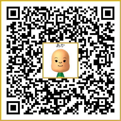 あか Mii QR code